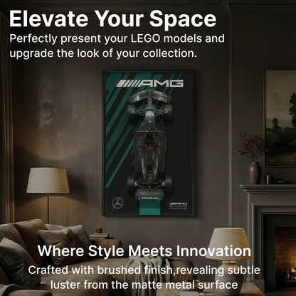 LEGO™ Frame for Mercedes-AMG F1 W14(42171), Wall Mount Showcase Frame, Christmas Gift