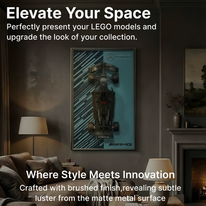 LEGO™ Frame for Mercedes-AMG F1 W14(42171), Wall Mount Showcase Frame, Christmas Gift