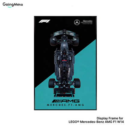 LEGO™ Frame for Mercedes-AMG F1 W14(42171), Wall Mount Showcase Frame, Christmas Gift