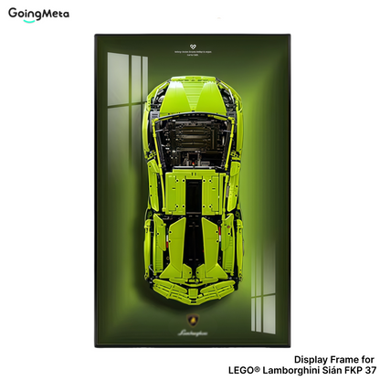 LEGO™ Frame for Lamborghini Sián FKP 37(42115), Wall Mount Showcase Frame, Christmas Gift