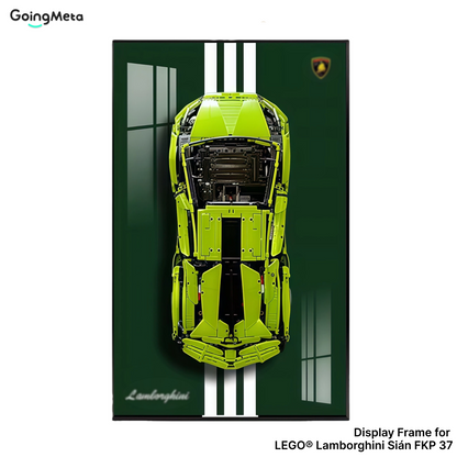LEGO™ Frame for Lamborghini Sián FKP 37(42115), Wall Mount Showcase Frame, Christmas Gift