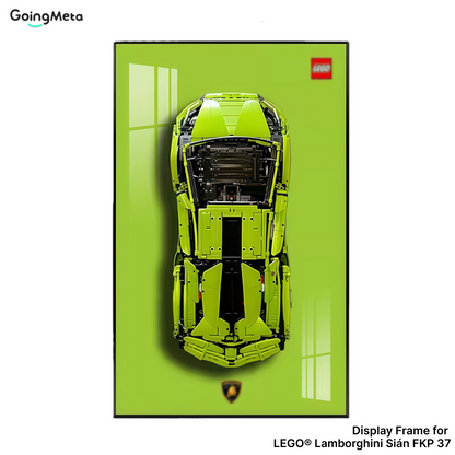 LEGO™ Frame for Lamborghini Sián FKP 37(42115), Wall Mount Showcase Frame, Christmas Gift