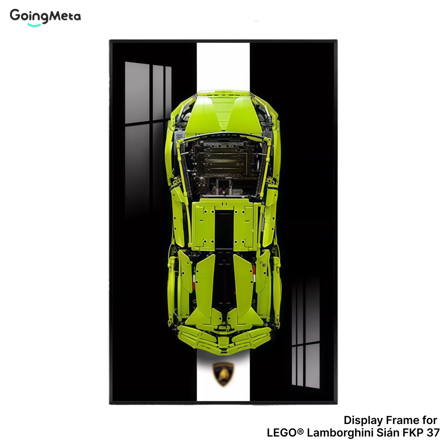 LEGO™ Frame for Lamborghini Sián FKP 37(42115), Wall Mount Showcase Frame, Christmas Gift
