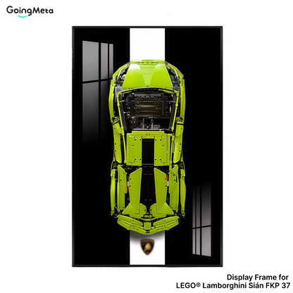LEGO™ Frame for Lamborghini Sián FKP 37(42115), Wall Mount Showcase Frame, Christmas Gift