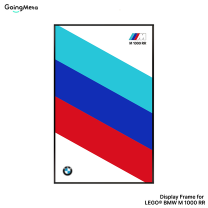 LEGO™ Frame for BMW M 1000 RR(42130), Wall Mount Showcase Frame, Christmas Gift