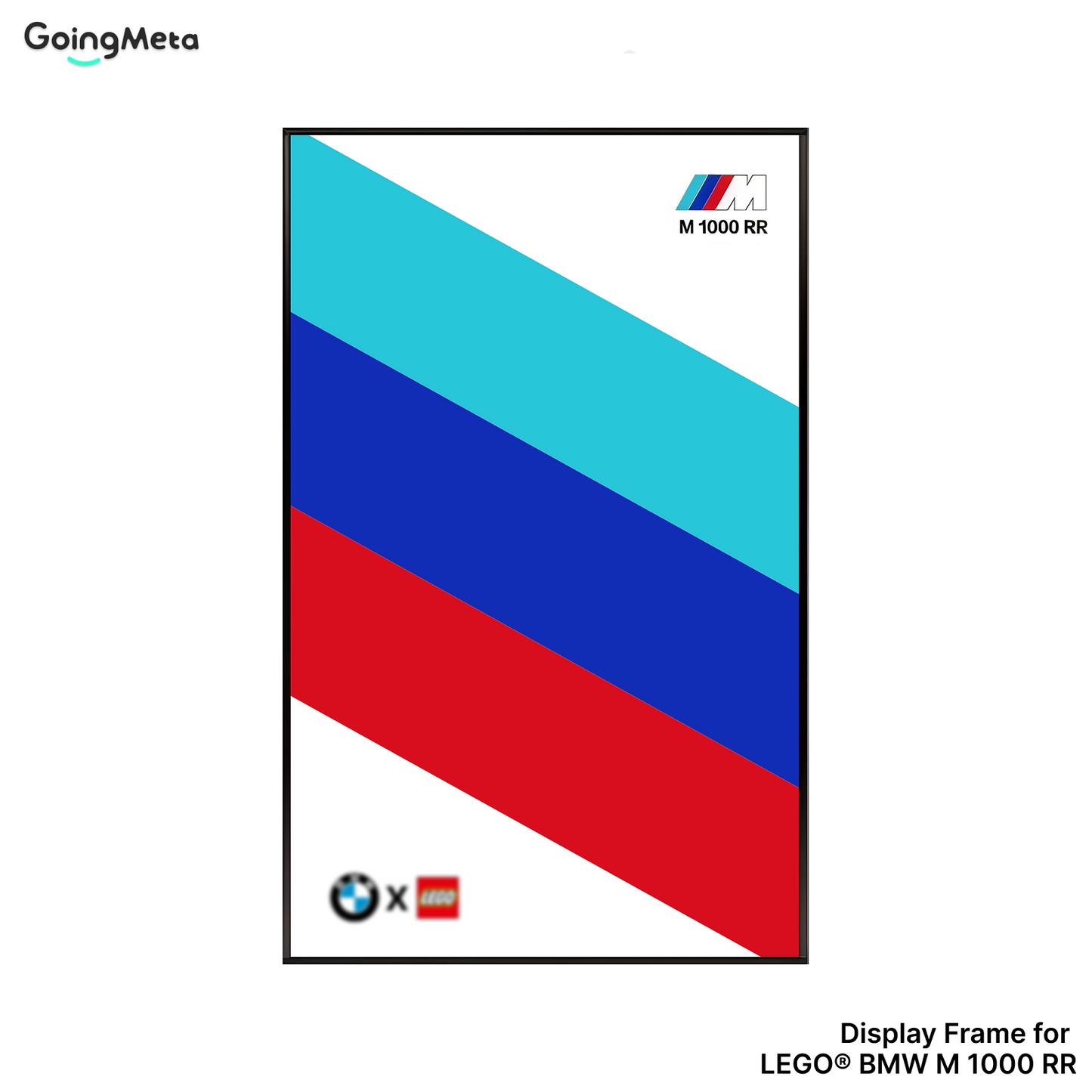 LEGO™ Frame for BMW M 1000 RR(42130), Wall Mount Showcase Frame, Christmas Gift