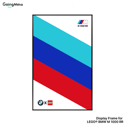 LEGO™ Frame for BMW M 1000 RR(42130), Wall Mount Showcase Frame, Christmas Gift