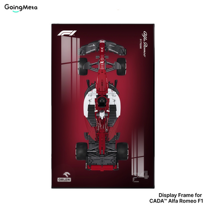 CADA™ Alfa Romeo F1 Wall Mount Frame, Wall Mount Showcase Frame, Christmas Gift