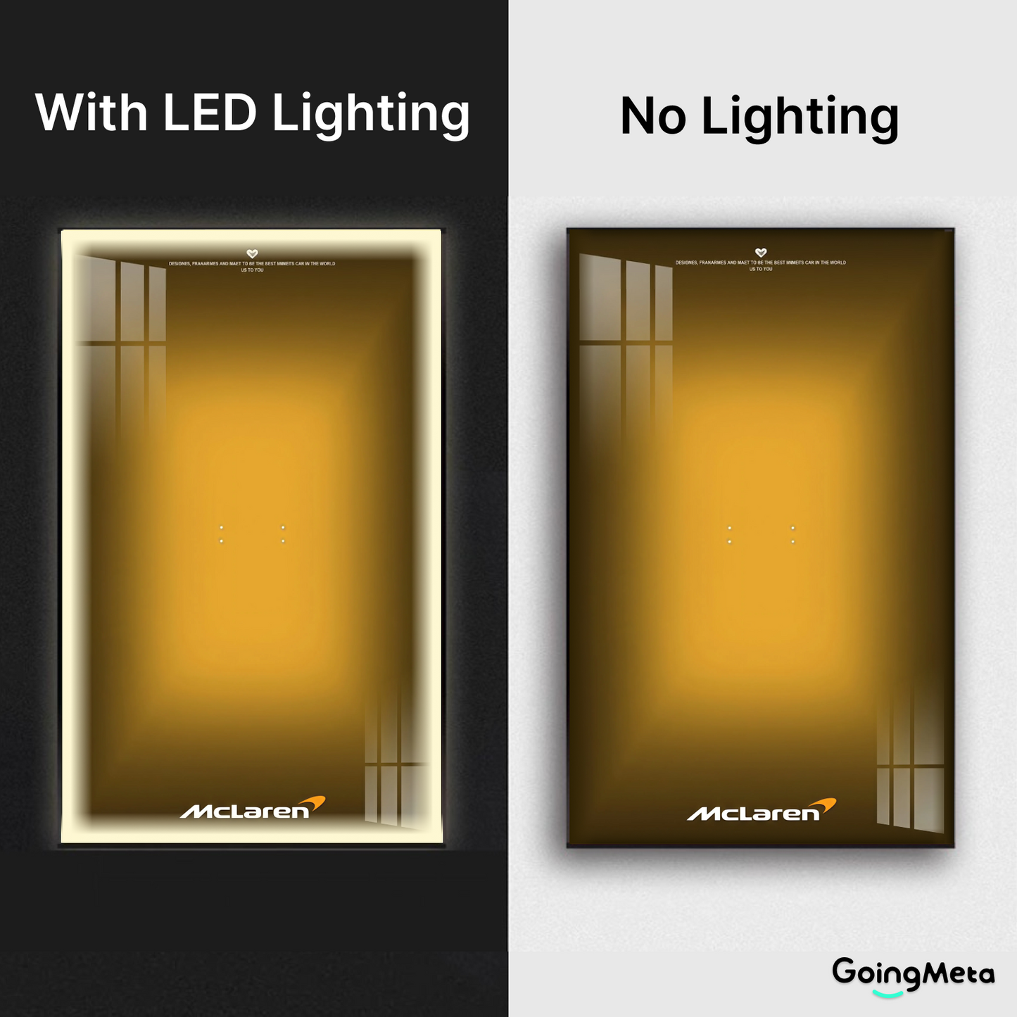 LEGO™ Frame for McLaren P1(42172), Wall Mount Showcase Frame, Christmas Gift