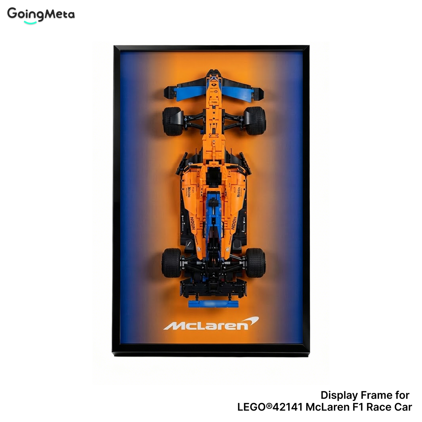 LEGO™ Frame for McLaren Formula 1™ Race Car(42141), Wall Mount Showcase Frame, Christmas Gift