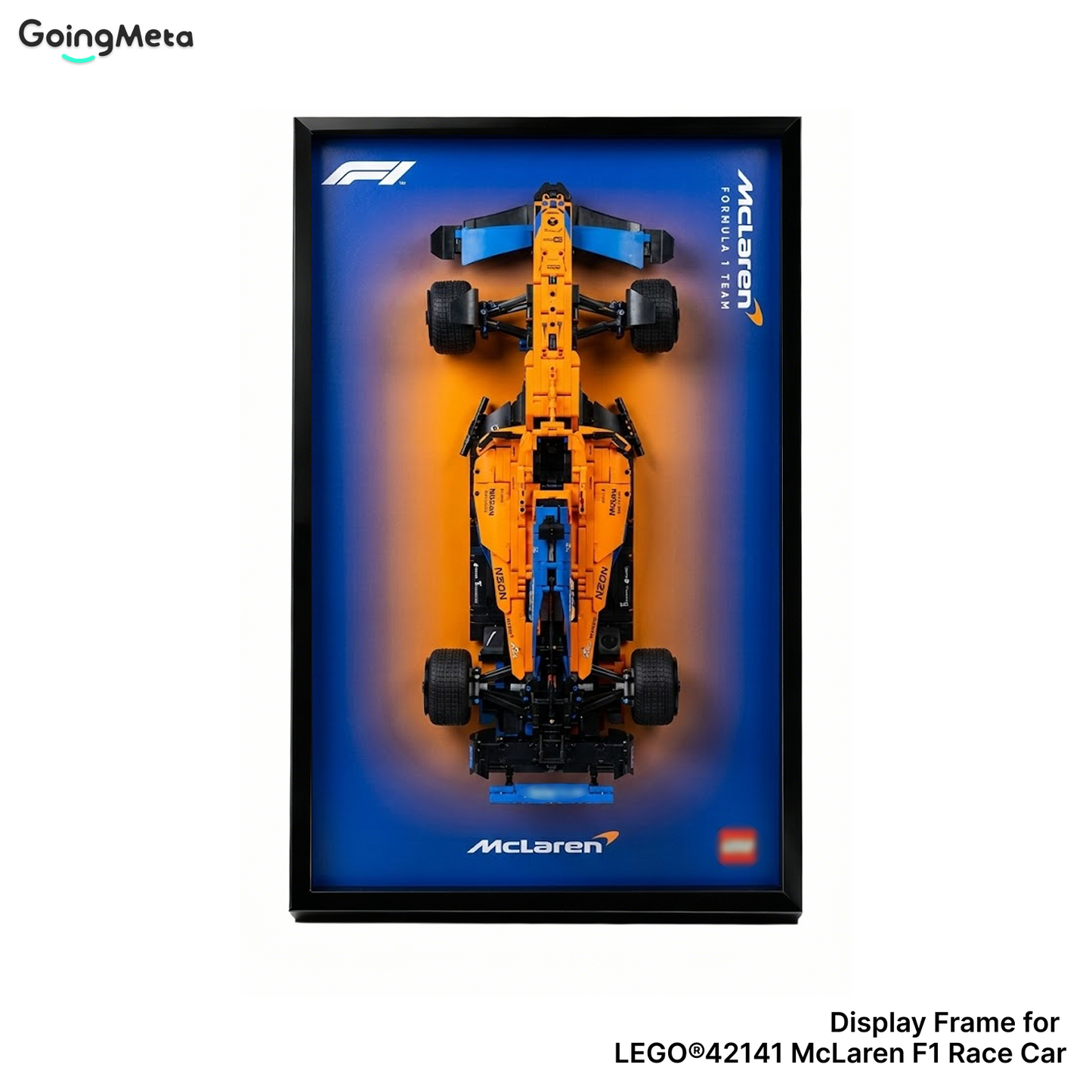 LEGO™ Frame for McLaren Formula 1™ Race Car(42141), Wall Mount Showcase Frame, Christmas Gift
