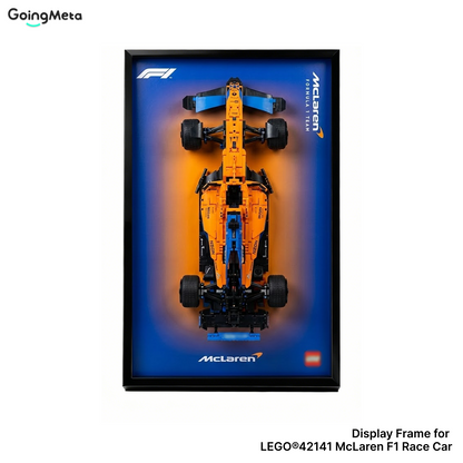 LEGO™ Frame for McLaren Formula 1™ Race Car(42141), Wall Mount Showcase Frame, Christmas Gift