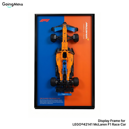 LEGO™ Frame for McLaren Formula 1™ Race Car(42141), Wall Mount Showcase Frame, Christmas Gift