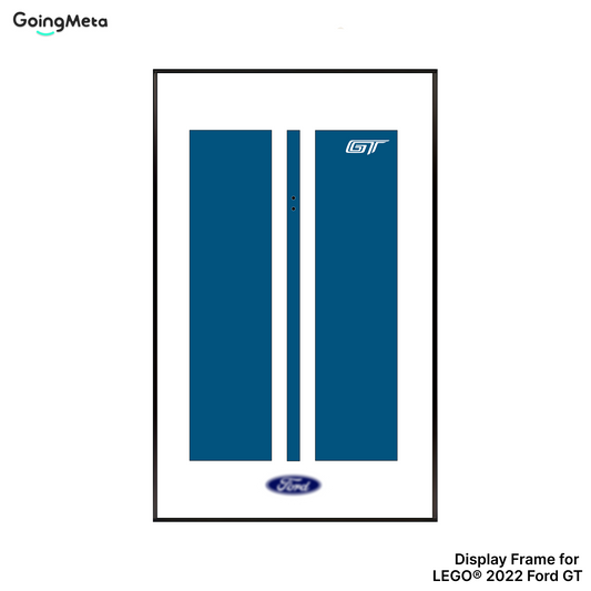 LEGO™ Frame for Ford GT(42154), Wall Mount Showcase Frame, Christmas Gift