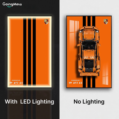 LEGO™ Frame for Porsche 911 GT3 RS(42056), Wall Mount Showcase Frame, Christmas Gift