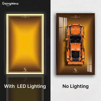 LEGO™ Frame for Porsche 911 GT3 RS(42056), Wall Mount Showcase Frame, Christmas Gift