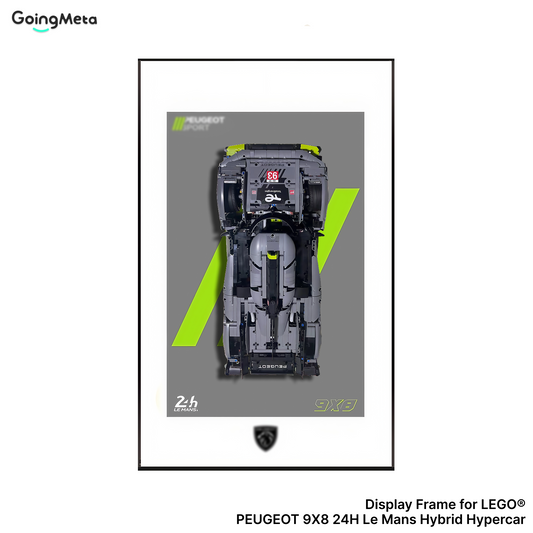 LEGO™ Frame for Peugeot(42156), Wall Mount Showcase Frame, Christmas Gift