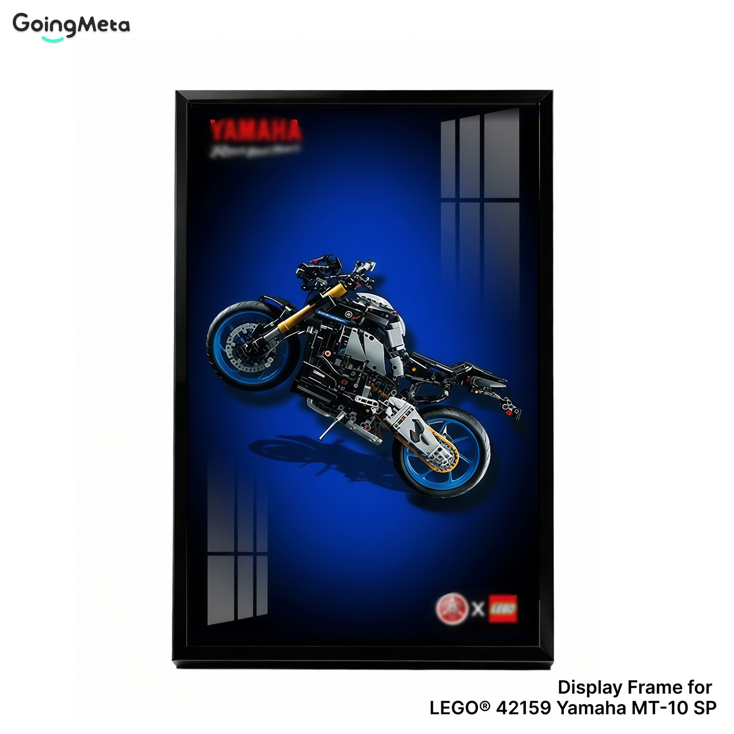 LEGO™ Frame for Yamaha MT-10 SP(42159), Wall Mount Showcase Frame, Christmas Gift