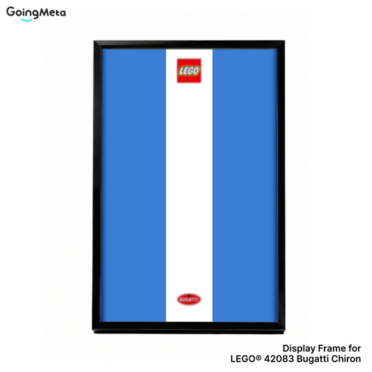 LEGO™ Frame for Bugatti Chiron(42083), Wall Mount Showcase Frame, Christmas Gift