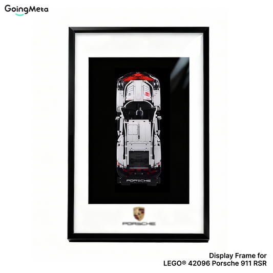 LEGO™ Frame for Porsche 911 RSR(42096), Wall Mount Showcase Frame, Christmas Gift