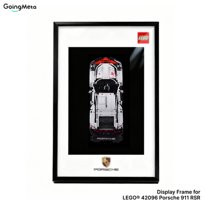 LEGO™ Frame for Porsche 911 RSR(42096), Wall Mount Showcase Frame, Christmas Gift