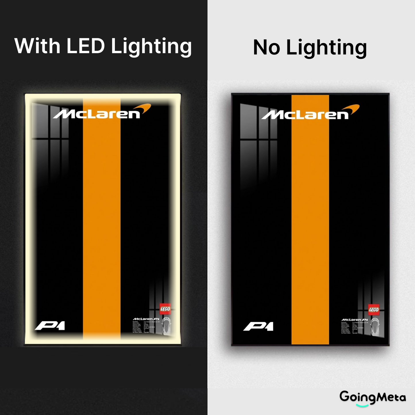 LEGO™ Frame for McLaren P1(42172), Wall Mount Showcase Frame, Christmas Gift