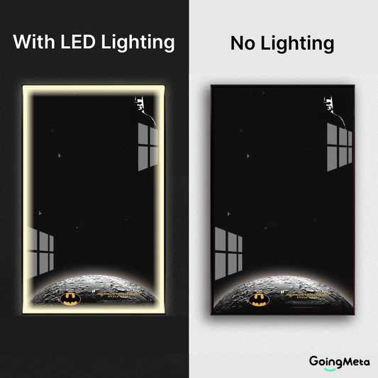 LEGO™ Frame for 1989 Batmobile(76139), Wall Mount Showcase Frame, Christmas Gift