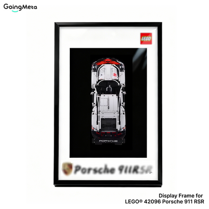LEGO™ Frame for Porsche 911 RSR(42096), Wall Mount Showcase Frame, Christmas Gift