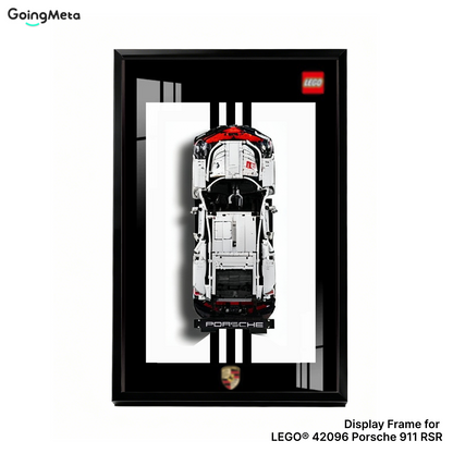 LEGO™ Frame for Porsche 911 RSR(42096), Wall Mount Showcase Frame, Christmas Gift