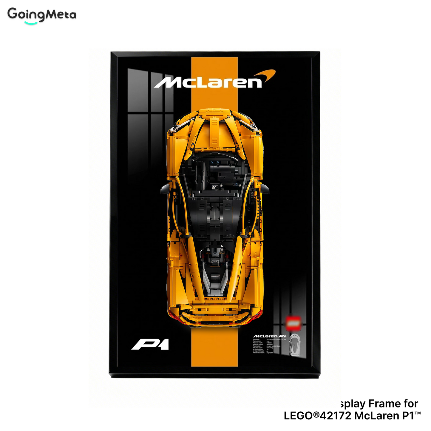 LEGO™ Frame for McLaren P1(42172), Wall Mount Showcase Frame, Christmas Gift