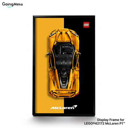 LEGO™ Frame for McLaren P1(42172), Wall Mount Showcase Frame, Christmas Gift