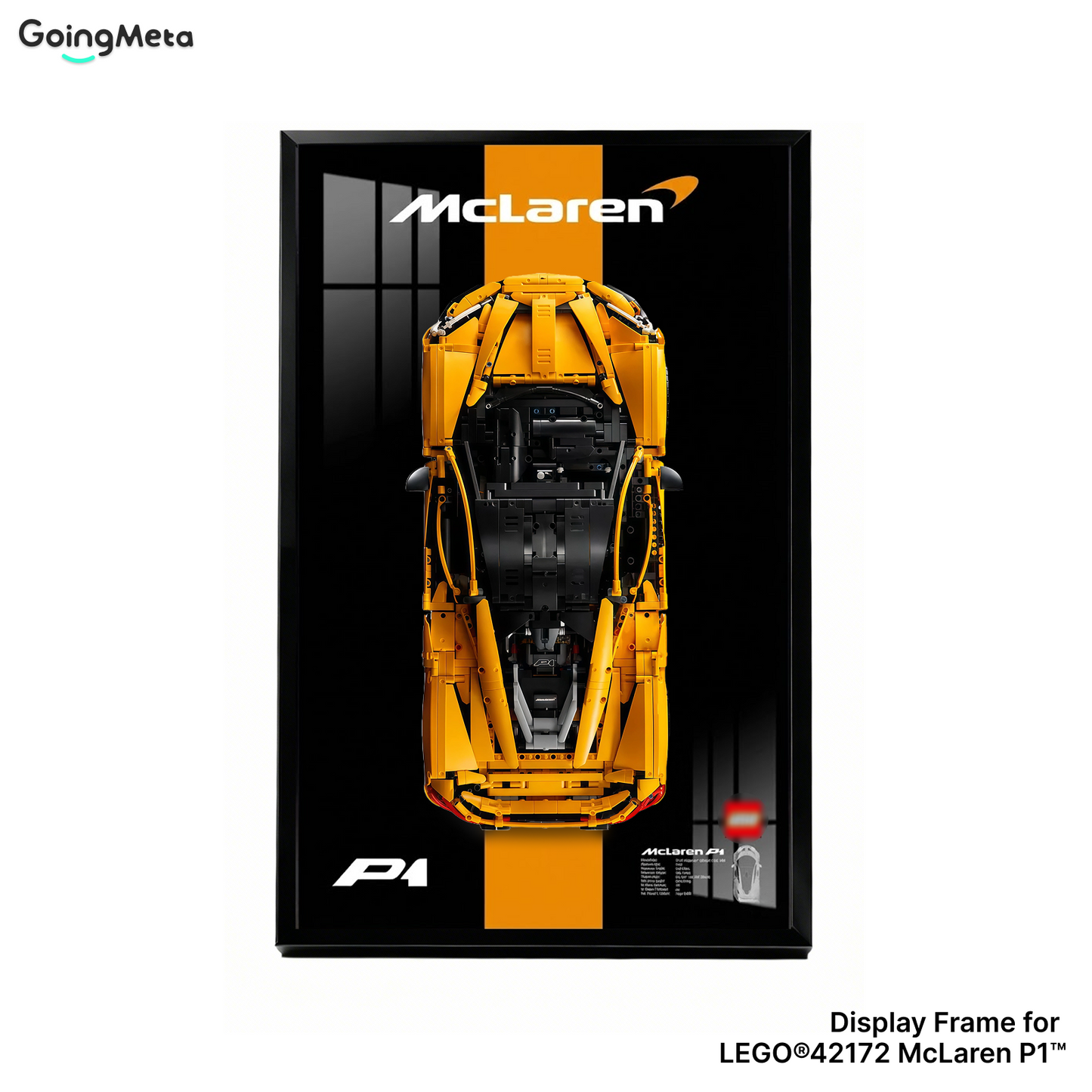LEGO™ Frame for McLaren P1(42172), Wall Mount Showcase Frame, Christmas Gift