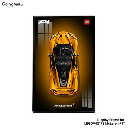 LEGO™ Frame for McLaren P1(42172), Wall Mount Showcase Frame, Christmas Gift
