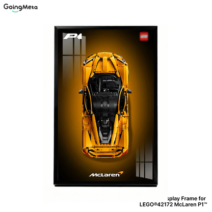 LEGO™ Frame for McLaren P1(42172), Wall Mount Showcase Frame, Christmas Gift