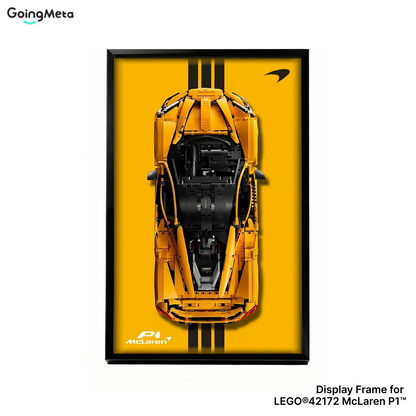 LEGO™ Frame for McLaren P1(42172), Wall Mount Showcase Frame, Christmas Gift