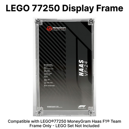 LEGO™Show Case For Speed Champions F1 Acrylic Series PLUS, Premium Acrylic Display Case, Christmas Gift