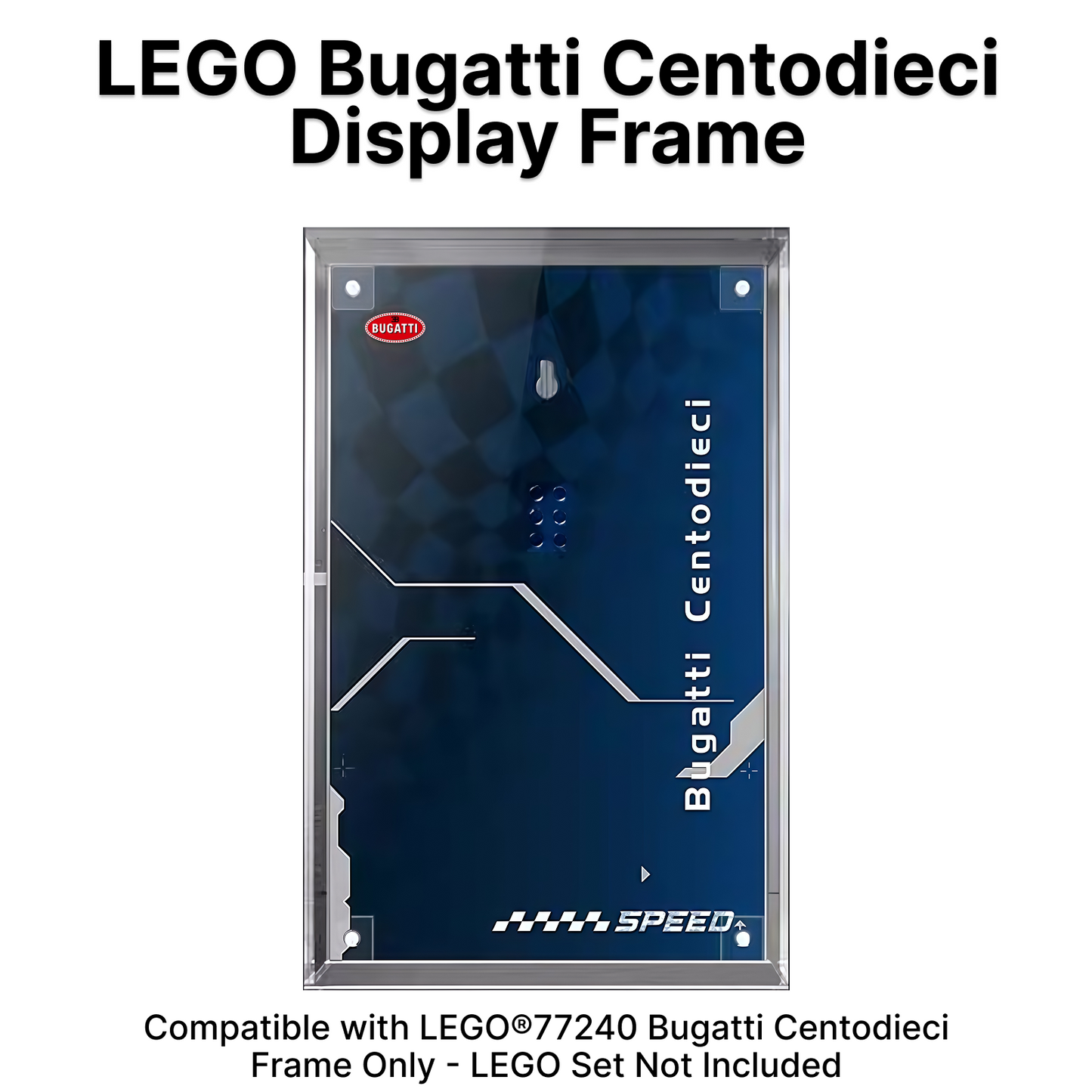 LEGO™Show Case For Speed Champions, Premium Acrylic Display Case, Christmas Gift